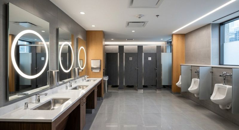 Office Restroom Renovation in Charleston, SC